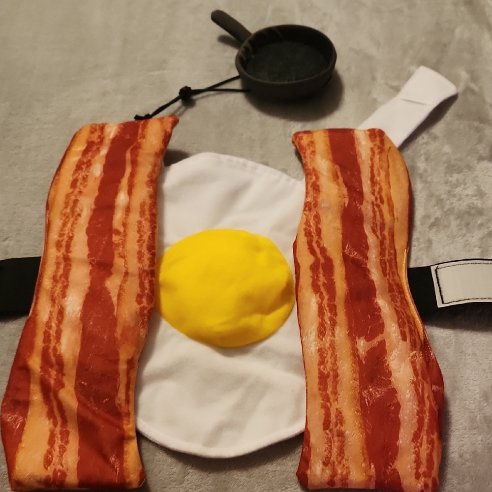 Egg and Bacon Pet Costume